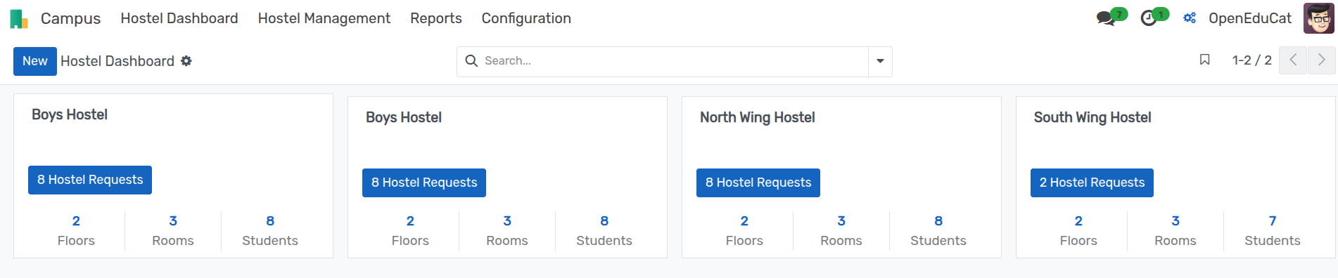 Campus Dashboard