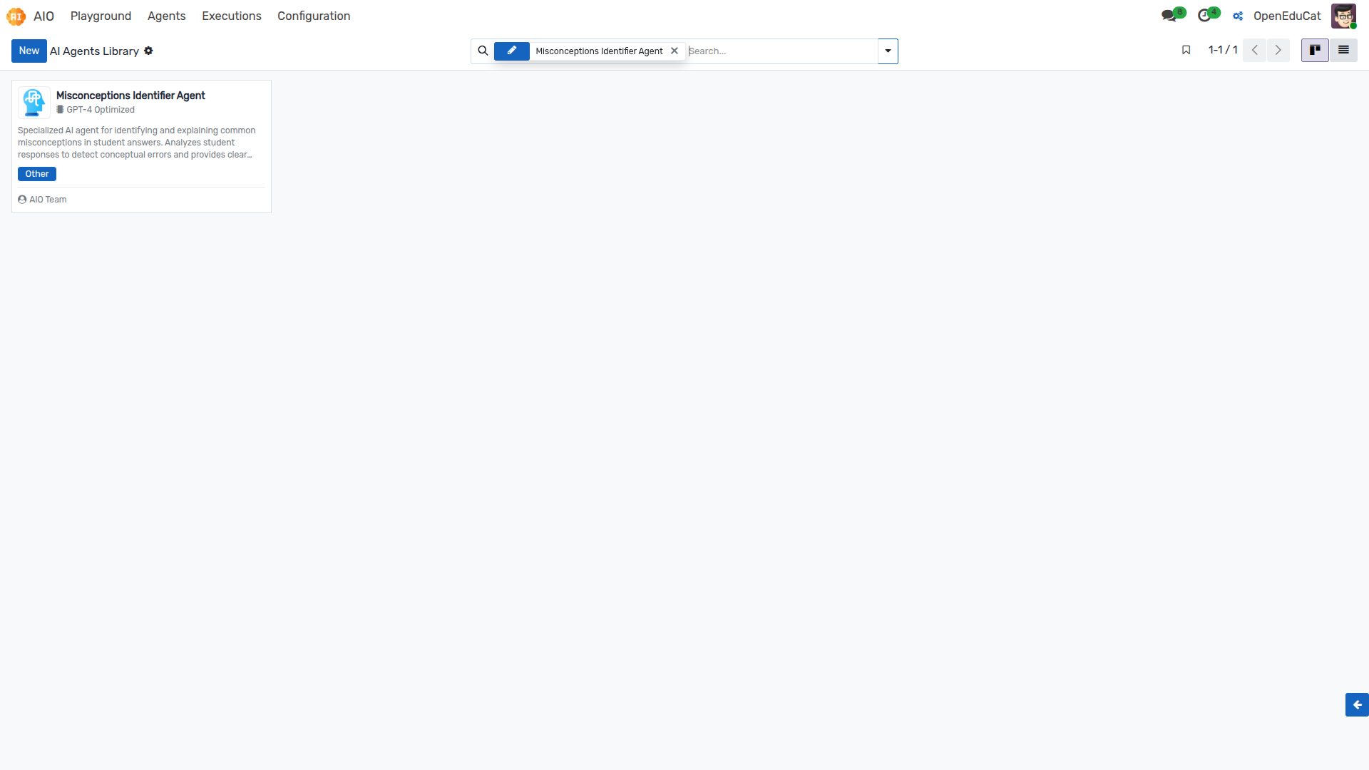 Search Misconceptions Identifier Agent