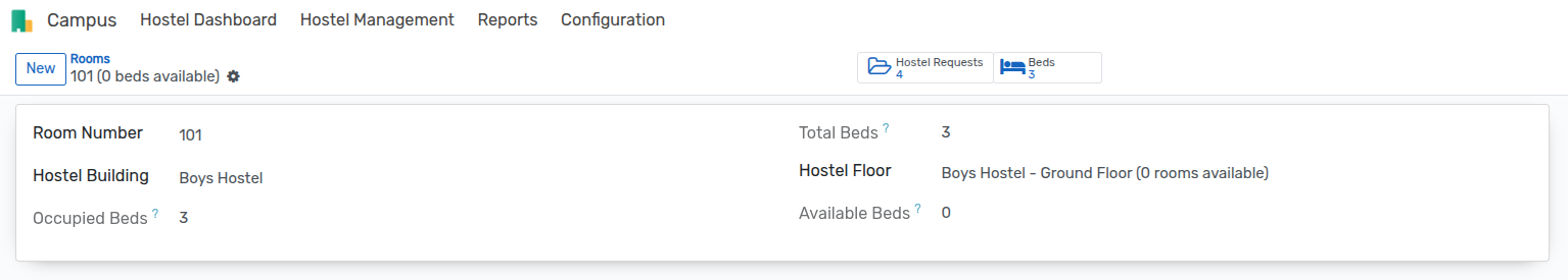 Room Configuration