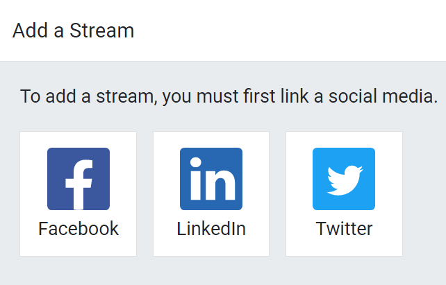 View of the pop-up that appears when 'Add a Stream' is selected in openeducat.